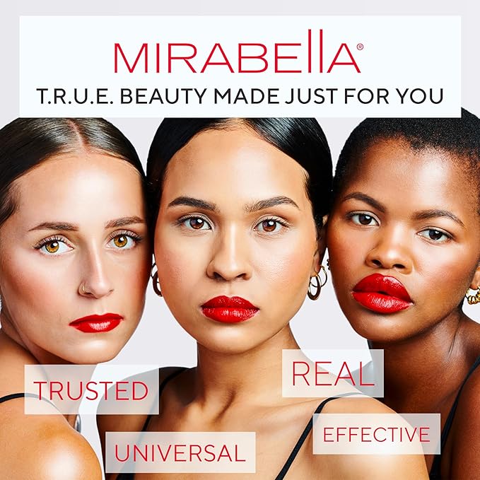 Mirabella Replenish & Restore Multi-Peptide Anti Aging Face Serum for Hyperpigmentation & Redness Relief - Vitamin C & 0.5% Retinol Infused Dark Spot Corrector