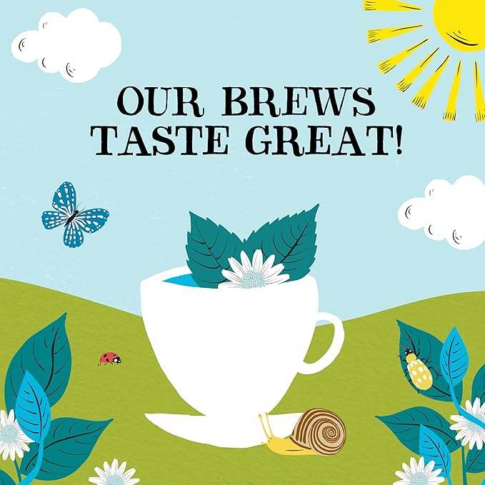 Clipper Tea Snore and Peace Chamomile & Lavender Herbal Tea – Caffeine Free, USDA Organic, Great Hot or Iced – Comfortingly Floral, Natural, Fair & Delicious – 50 Tea Bags