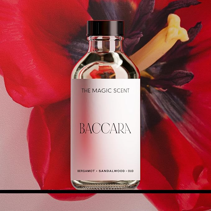 Baccara Oils for Diffuser - HVAC, Cold-Air, & Ultrasonic Diffuser Oil Inspired by The Baccarat Rouge - Essential Oils for Diffusers Aromatherapy - 8.5 fl oz, 250 mL