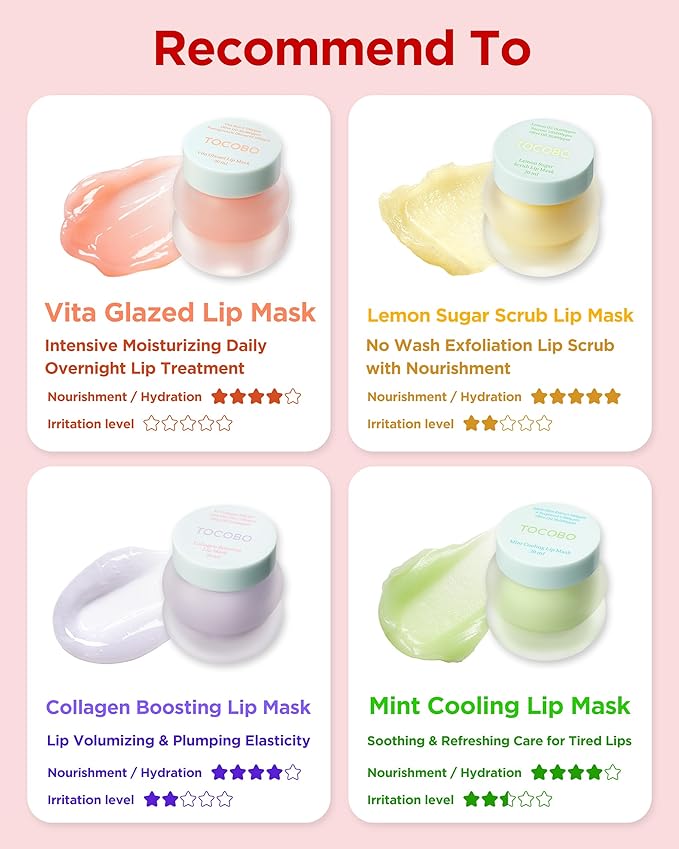 Vita Glazed Lip Mask – Korean Vegan Lip Scrub & Overnight Exfoliating Treatment for Dry, Chapped Lips – Hydrating, Plumping, Smoothing – Glazed Balm Texture, Non-Sticky, Fragrance-Free, 0.68oz