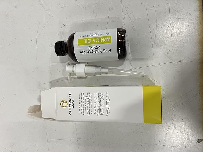 Arnica Oil, 100% Pure, Natural, Paraben-Free, 8 Ounces