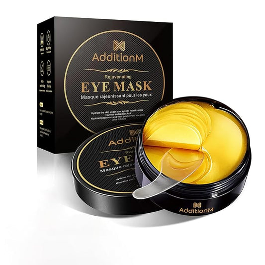 Under Eye Mask (60 Pcs) for Dark Circle & Puffiness Reduction, Valentines gift, Hyaluronate Anti-Wrinkle Gel Patch for Eye bags, Under Eye dryness improvement mask