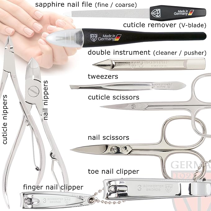 3 Swords Germany – manicure pedicure set kit (694)