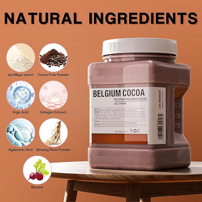 2-Pack Jelly Masks for Facials & Vajacials - Professional Gel Mask for Face, Mascarilla Hidroplastica Facial, Vajacial Mask