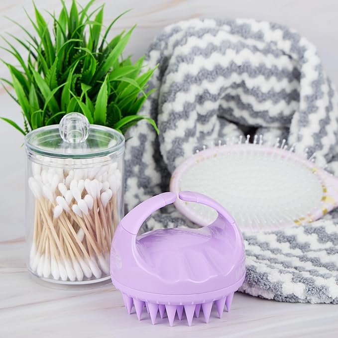 EXPRESSIONS Scalp Massager – 1pc Scalp Massage Tool to Rejuvenate Scalp & Hair Follicles, Ergonomic Design Silicone Scalp Scrubber for Everyday Scalp Care