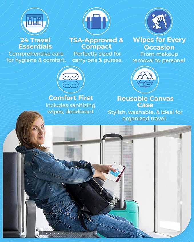 Travel Essentials Kit (Women Travel)