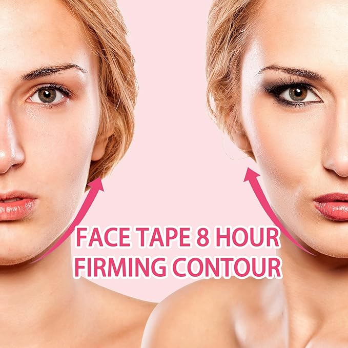 360 Pcs Face Tape, Invisible Face Lifter Sticker Thin, Instant Shape V Face for Saggy Skin Chin Neck Jowls Use Before Makeup(Lasting Waterproof)