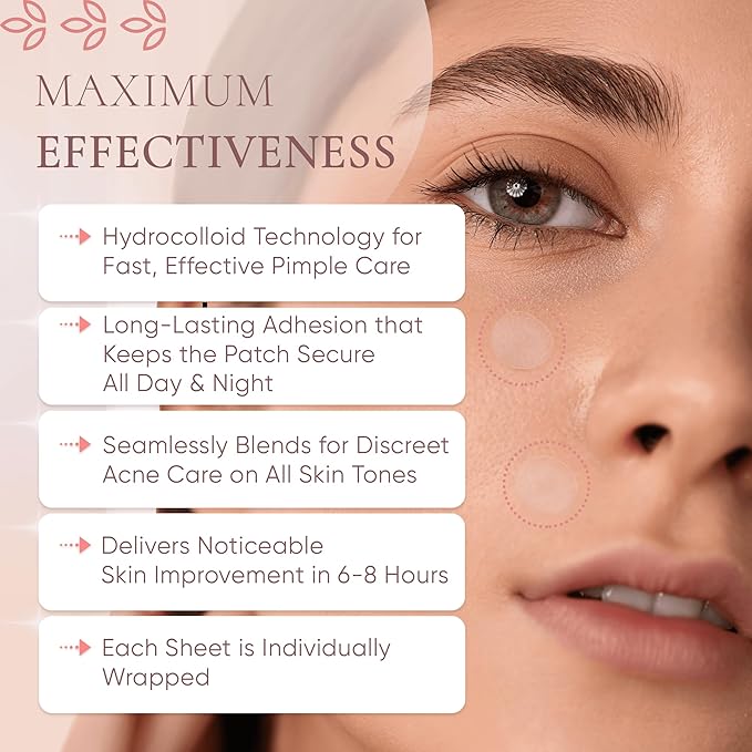 Prime Patch - Hydrocolloid Pimple Patches for Face, Clear Zit Stickers & Acne Dots, Strong Adhesion, Ultimate Blemish & Acne Patch, Made in Korea, Vegan (45 Count)