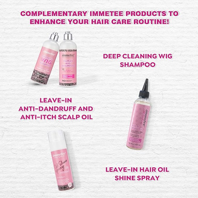 immetee Scalp hair oil, scalp treatment for dry itchy scalp, Scalp Care Anti-Itch for Natural and Curly Hair, 190Ml/6.42Fl Oz