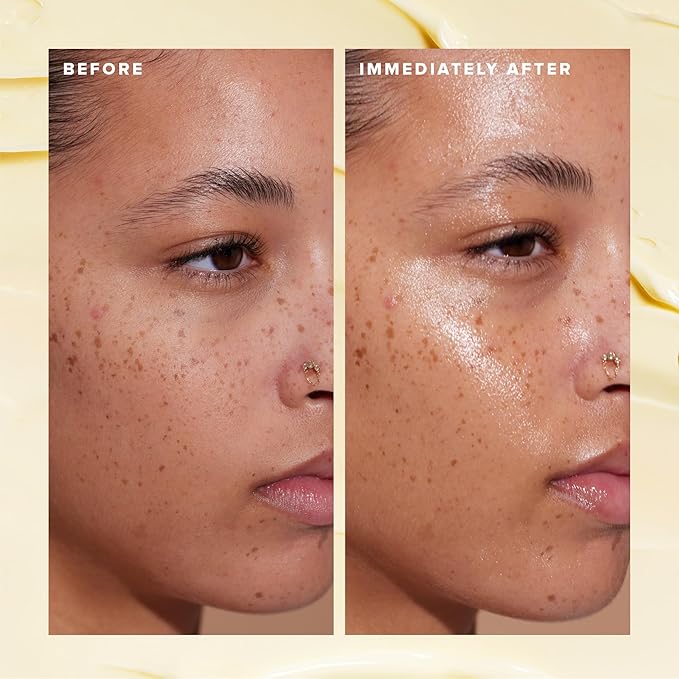 Farmacy Ceramide Face Moisturizer + Cleansing Balm Duo - Travel Size Skin Care Set with Green Clean Makeup Remover Balm + Honey Halo Moisturizer Face Cream (2 Count)