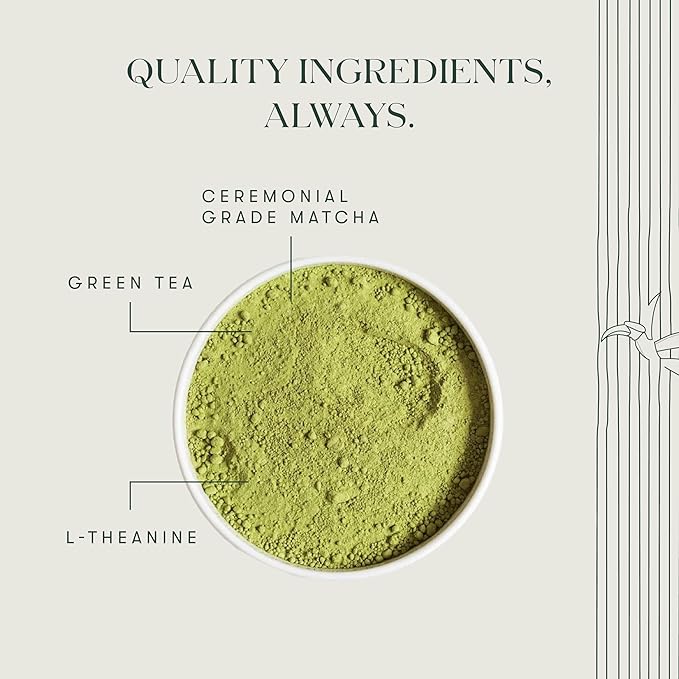 Luxmi Estates - Pure Matcha - Ceremonial Grade Matcha Powder - 50g | Organic, Stone-Ground Matcha Tea, Rich in Antioxidants | Authentic Zen Tea Experience