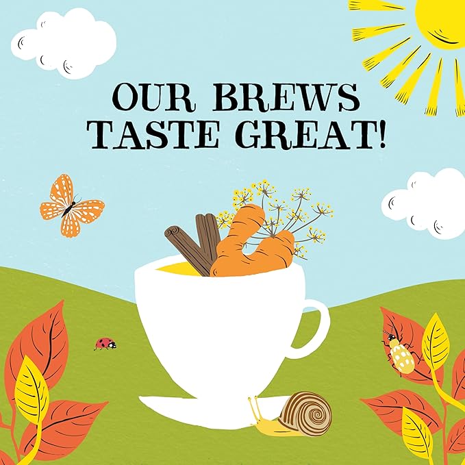 Clipper Tea Spicy Chai Herbal Tea – Caffeine Free, USDA Organic, Great Hot or Iced – Warming, Spicy, Natural, Fair & Delicious – 200 Tea Bags