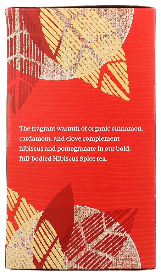 Allegro Tea, Organic Hibiscus Spice Tea Bags, 20 ct