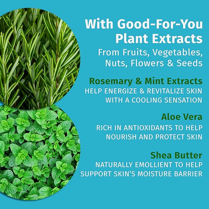 Hempz Body Moisturizer, Rosemary & Mint 17 Oz – Hydrating Lotion Rich with Minerals, Vitamin C, & Hempseed Oil to Nourish & Repair Extremely Dry or Sensitive Skin, for Women & Men