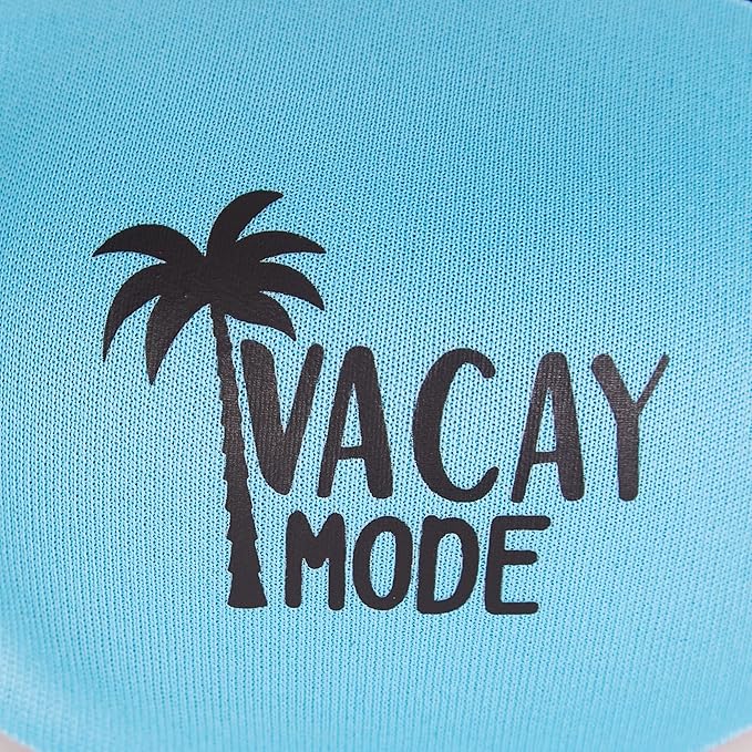 Bucky Ultralight Collection, Contoured Travel and Sleep Eye Mask, Vacay Mode, One Size