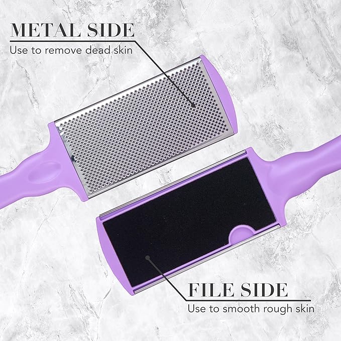 1pc Callus Remover Tool in Lilac - Professional Foot File Callus Remover for Feet, Premium Quality Foot Callus Shaver | Essential Calloused Feet Remover & Foot File for Dead Skin