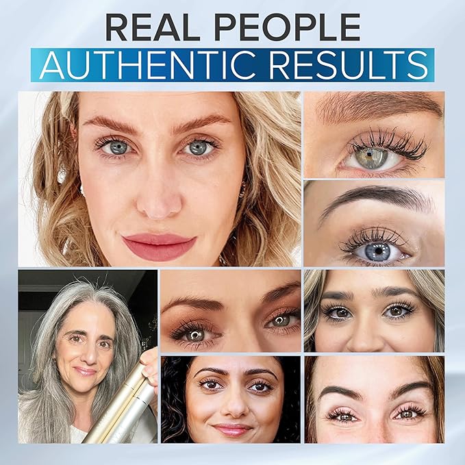 NYK1 CONCENTRATED Eyebrow Growth Serum For Thicker Brows (3ml) BrowForce Eyebrow Serum To Grow Brows For Fuller Thicker Natural Brow - Advanced Eye Brow Growth Serums Formula For Eyebrows Regrowth