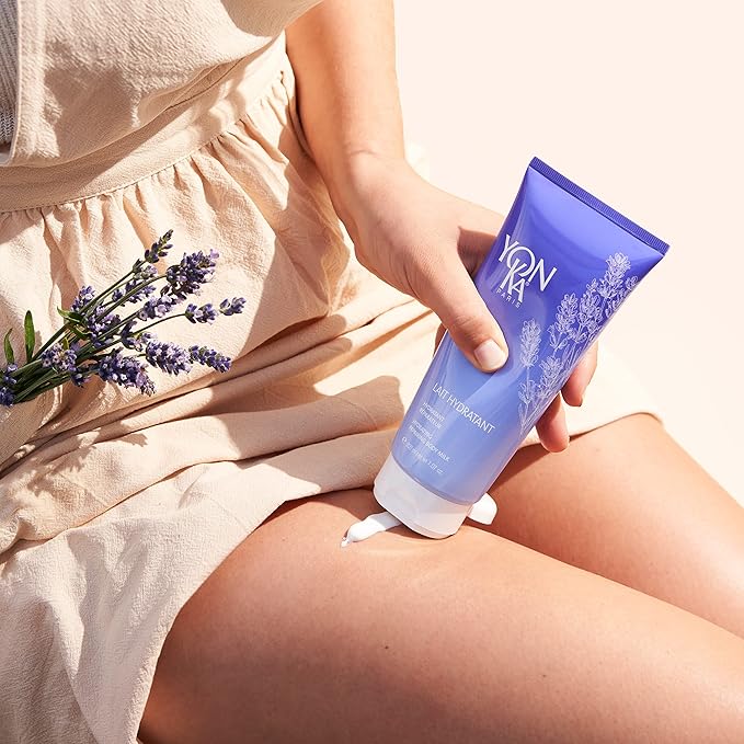 Yon-Ka Lait Hydratant Body Milk, Hydrating and Regenerating Body Lotion with Glycerin and Sweet Almond Oil, Nourish Dry Skin (7.07oz / 200ml)