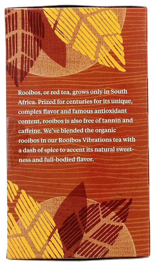 Allegro Tea, Organic Rooibos Vibrations Tea Bags, 20 ct