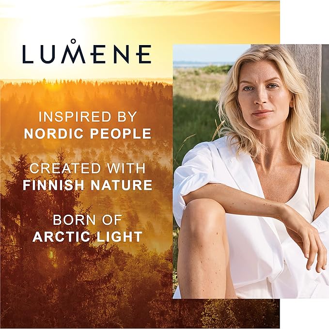 Lumene Nordic-C [Valo] Bright Eyes All-In-One Eye Treatment - Eye Serum for Dark Circles + Puffiness - Formulated with Vitamin C to Brighten + Illuminate Under Eye Area - Fragrance-Free + Vegan (15ml)