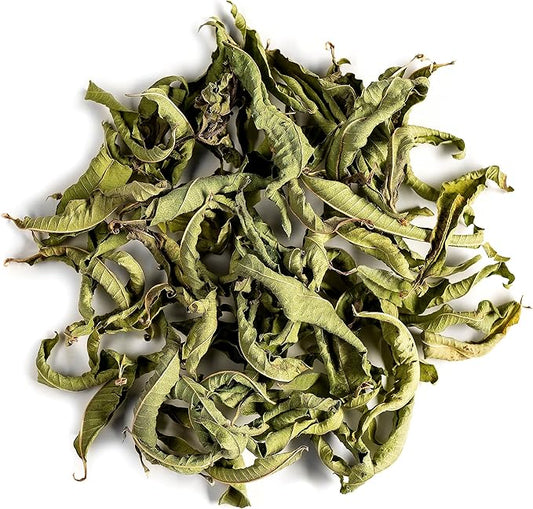 Lemon Verbena Organic Herbal Tea - Handpicked Cedron Loose Leaf Tea - Luisa Verveine or Luiza Leaves - Cedron Herb Dried Lemon Verberna Tea Lemon Verbena Tea Leaves Lemon Tea Leaves